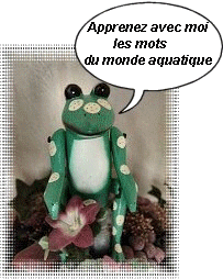 Apprenez le language aquatique avec "Guizmot la grenouille" !